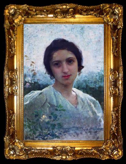 framed  Charles-Amable Lenoir Eugenie Lucchesi, ta009-2